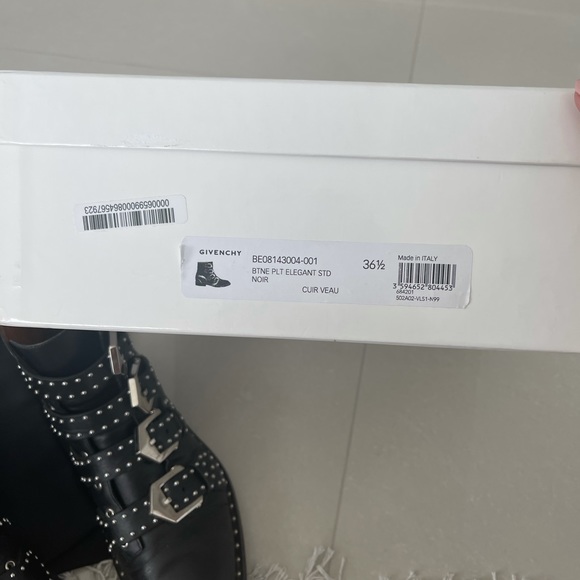 Givenchy studded boot-fits like a sz 7 - Picture 8 of 13